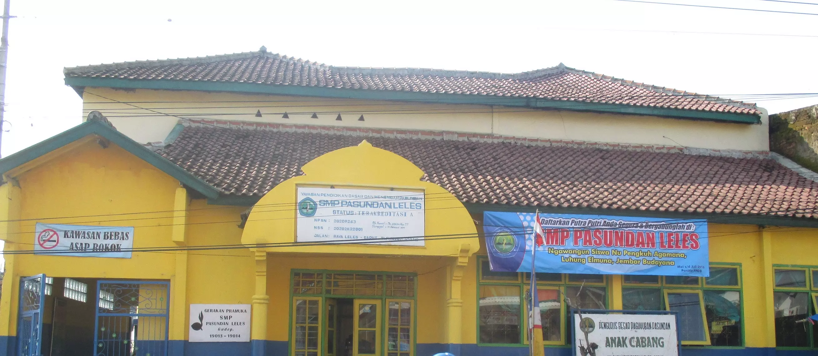 Sejarah SMP Pasundan Leles